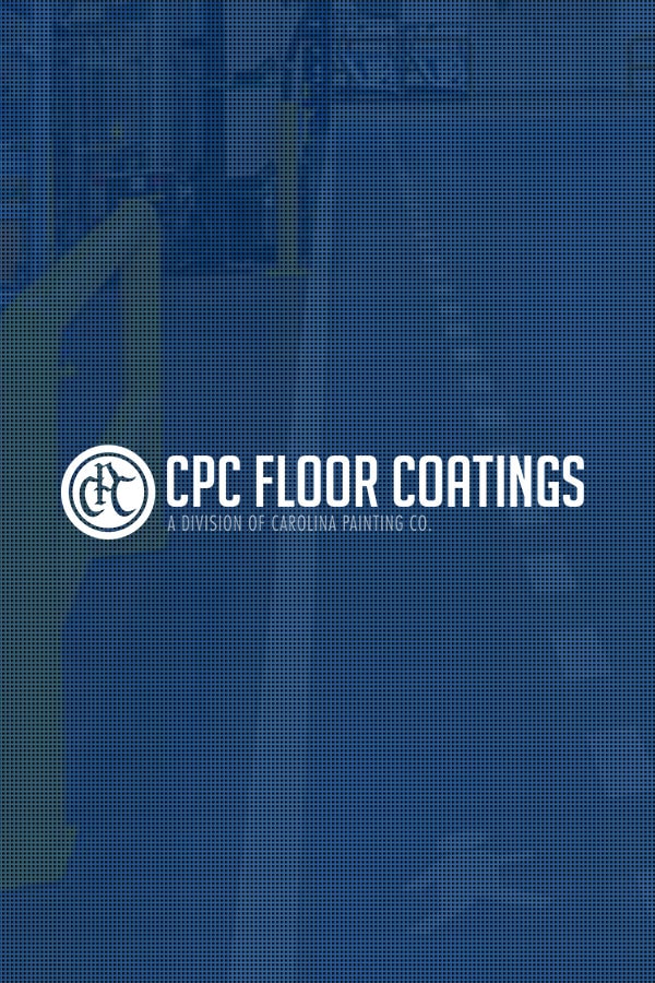 CPC Floor Coating blue background