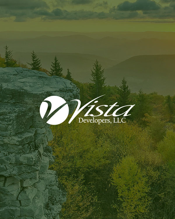 Vista logo on a nature background