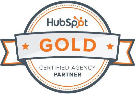 Hubspot partner gold badge