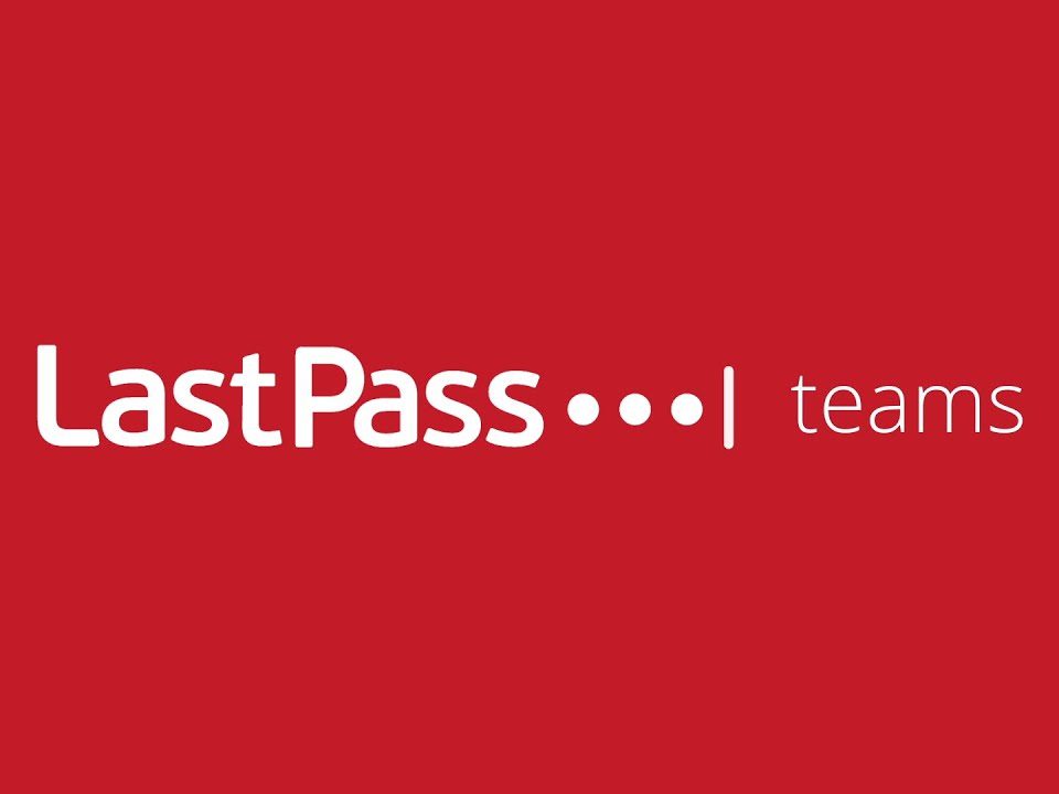 LastPass logo on red background