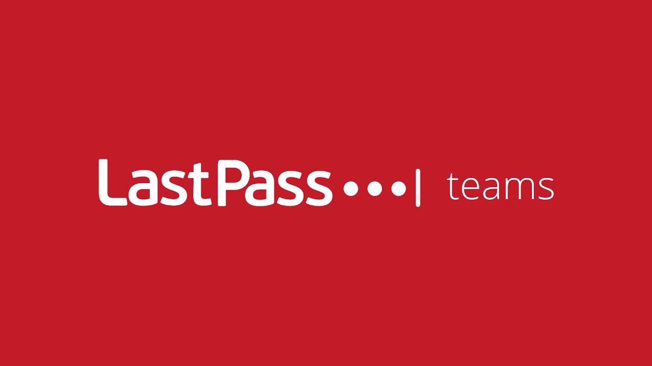 LastPass logo on red background